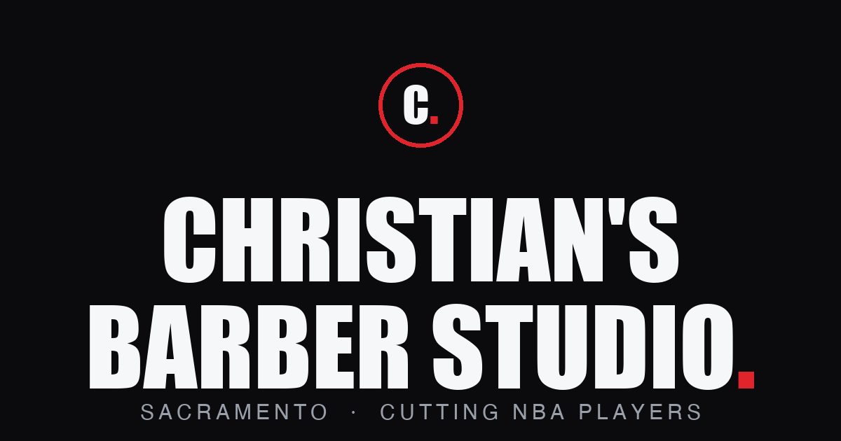 Christian's Barber Studio website